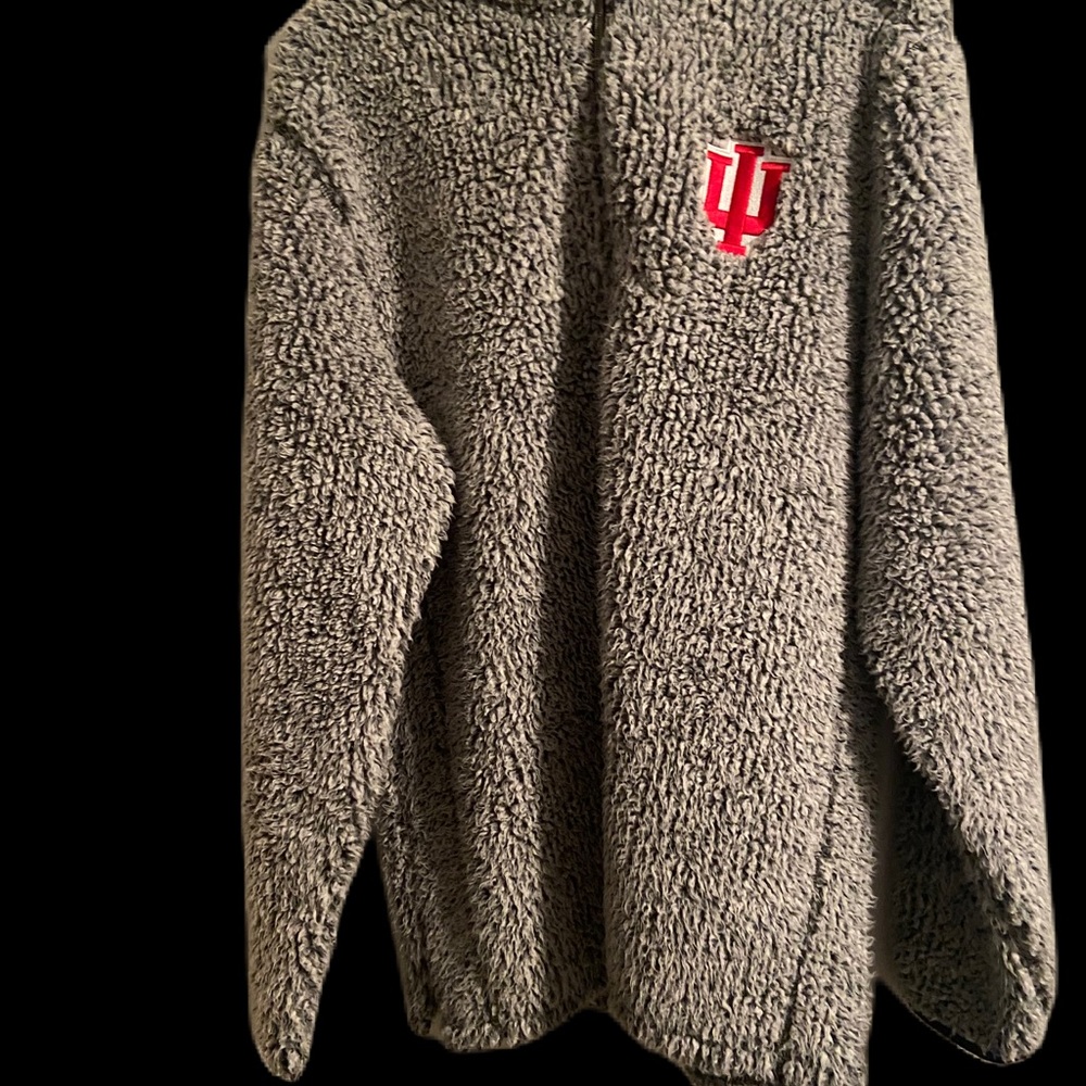 Oxford America UI fleece pullover with zipper size med